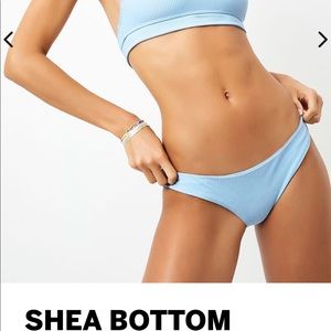 Frankie’s bikini Shea bottom in Cloud sz L